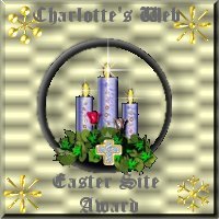 Charlotte's Web - Easter Site Award